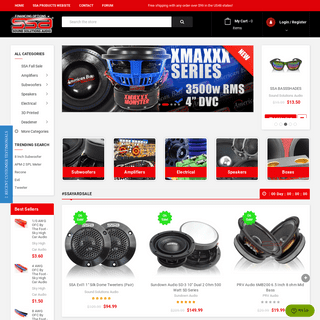 SSA® Online Car Audio Store | We Finance! 60 second credit decision!  Best prices, products and customer service. Fast shipping 