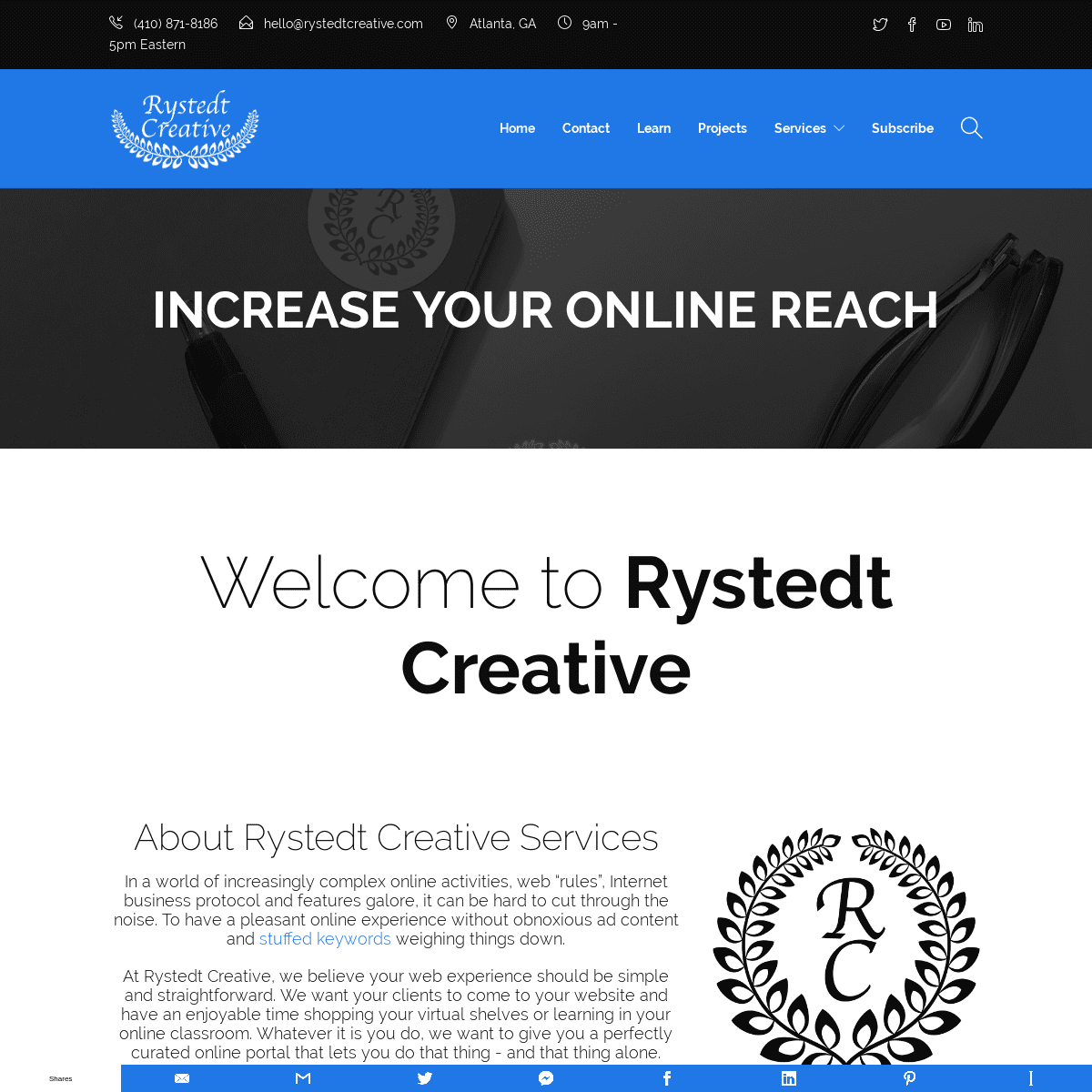 A complete backup of rystedtcreative.com