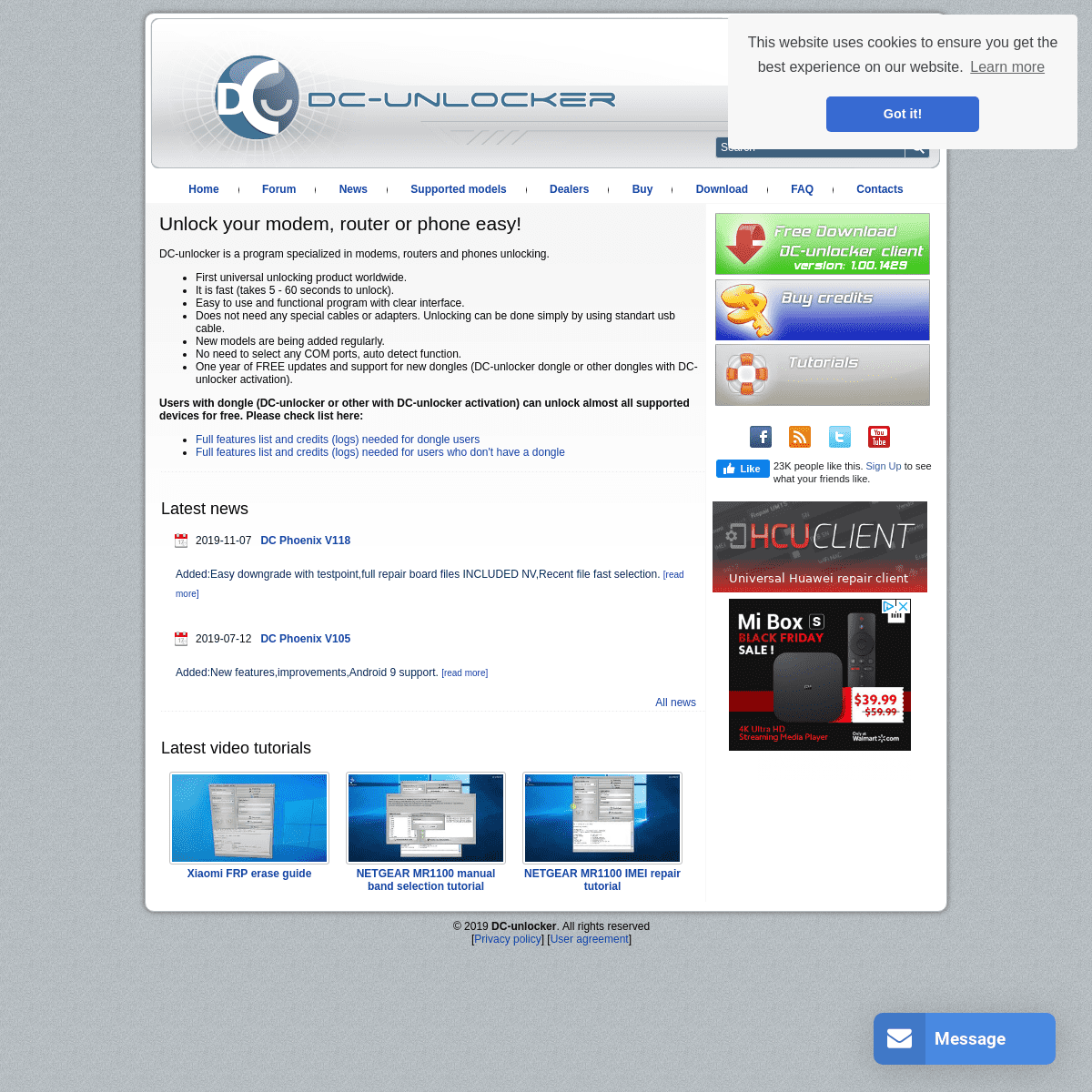 A complete backup of dc-unlocker.com