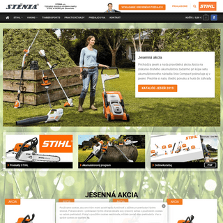 A complete backup of stihl.sk