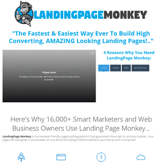 LandingPage Monkey 
