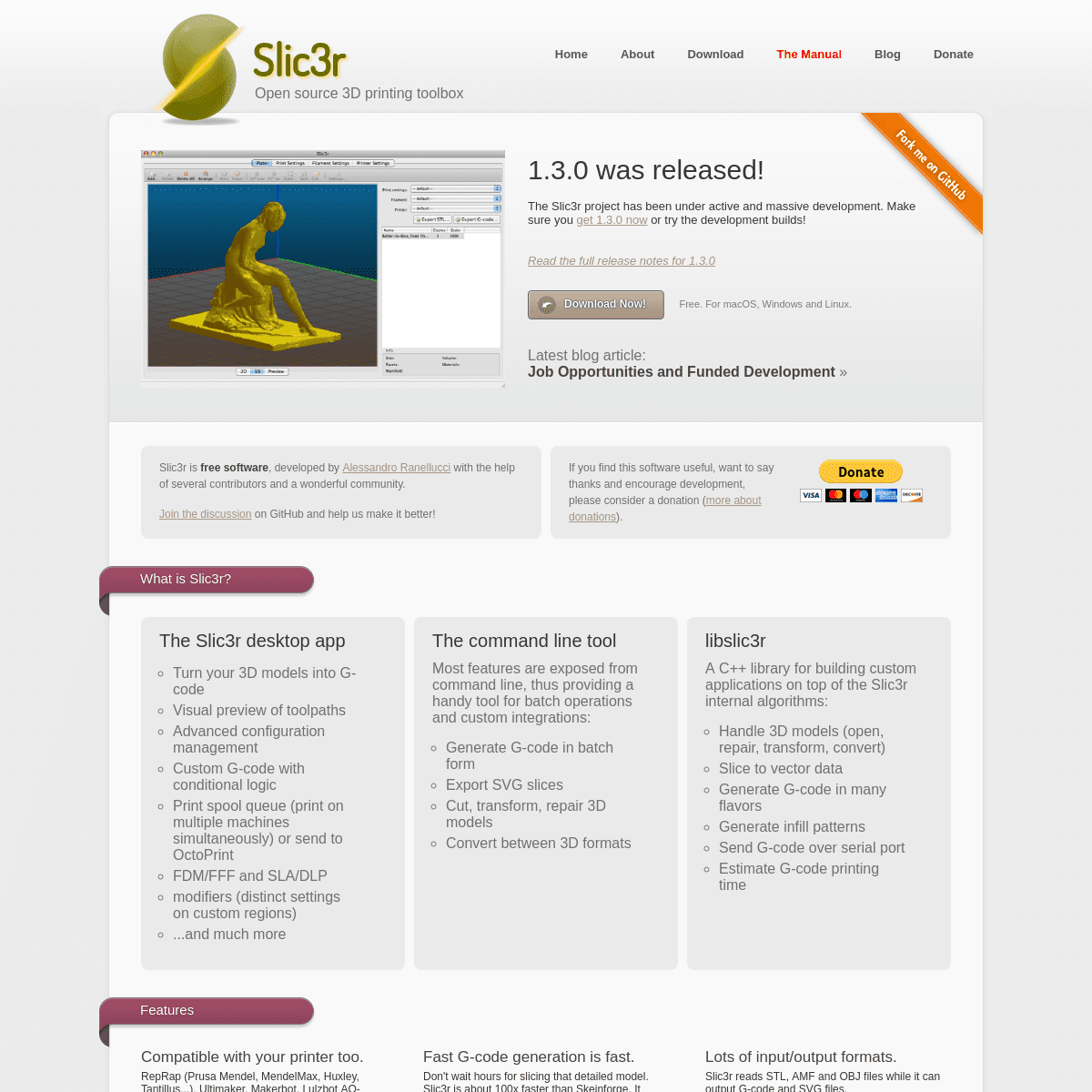 Slic3r - Open source 3D printing toolbox