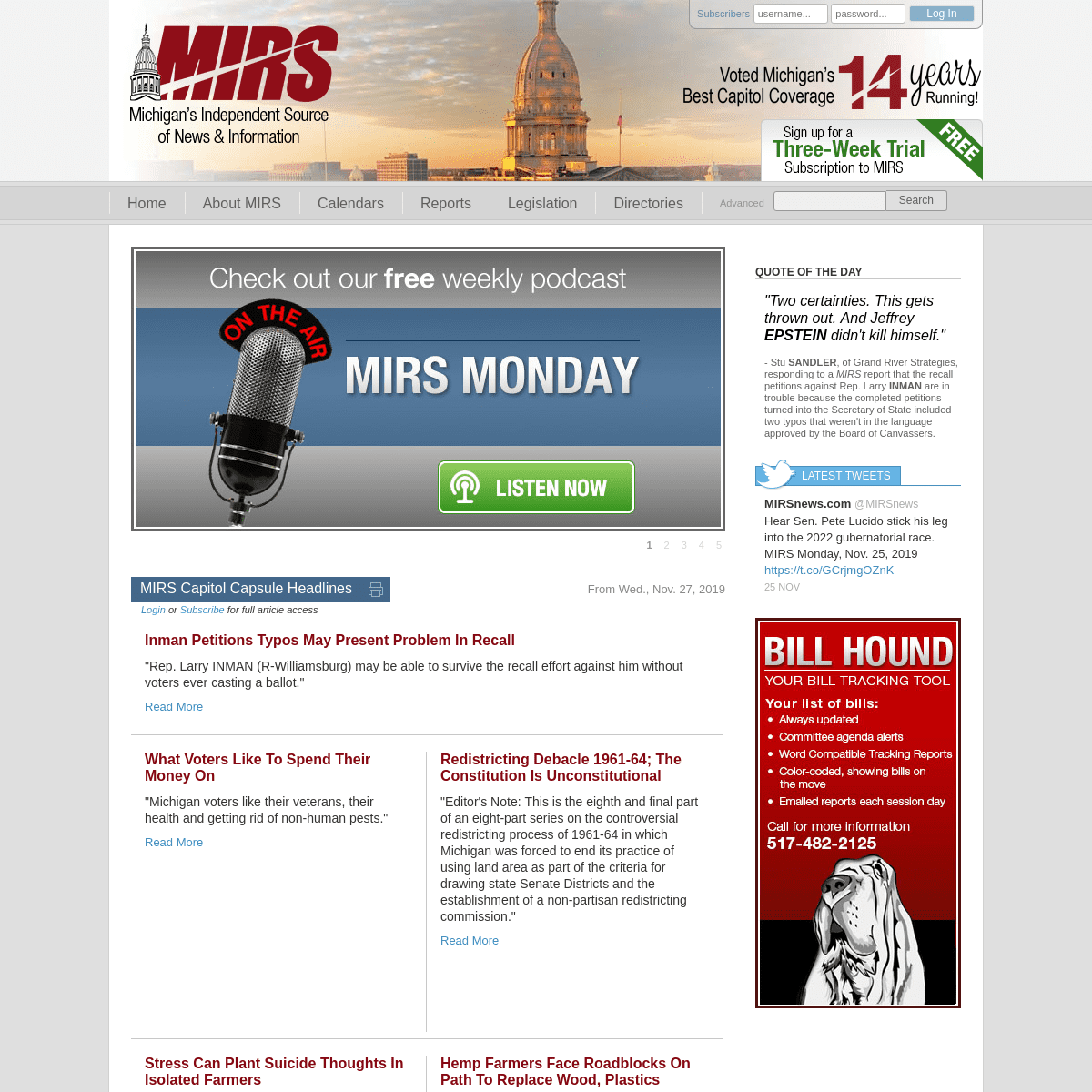 A complete backup of mirsnews.com