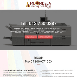 Mbombela Printing Solutions