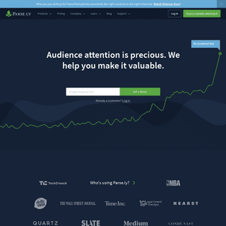 Parse.ly - Audience Data & Content Analytics for Digital Media