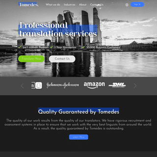 Professional Translation Services - Translation Agency | Tomedes