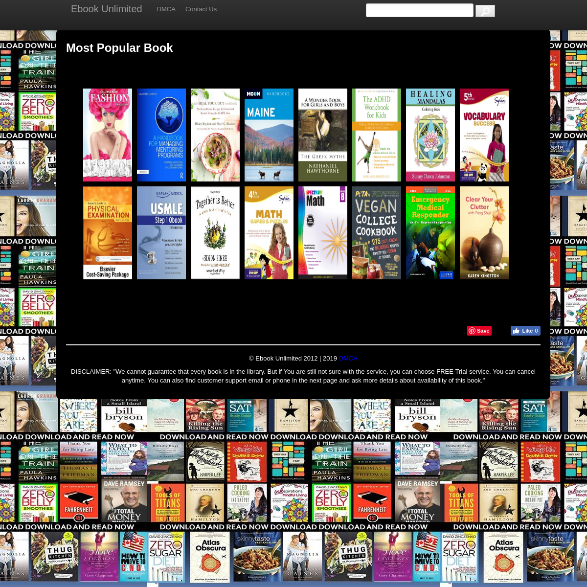 Most Downloaded Books | Ebook Unlimited