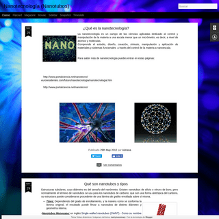 A complete backup of nanotecnologiaynanotubos.blogspot.com