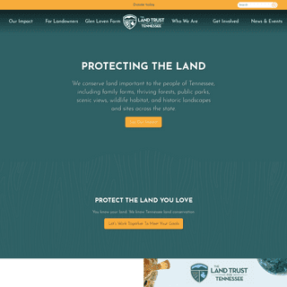Homepage - The Land Trust For Tennessee  | The Land Trust For Tennessee 