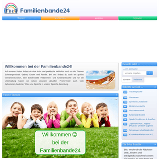 A complete backup of familienbande24.de