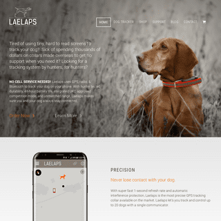 Laelaps GPS ★ Simply Stellar Dog Tracking ★ No Cellular Signal Required
