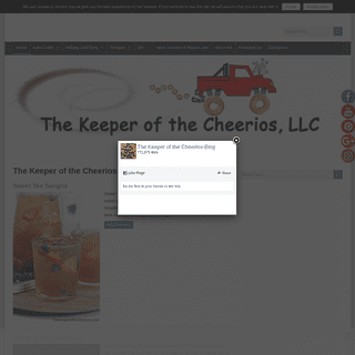 The Keeper of the Cheerios - DIY Craft Blog.
