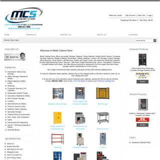 Industrial & Commercial Metal Cabinets - Metal Cabinet Store -