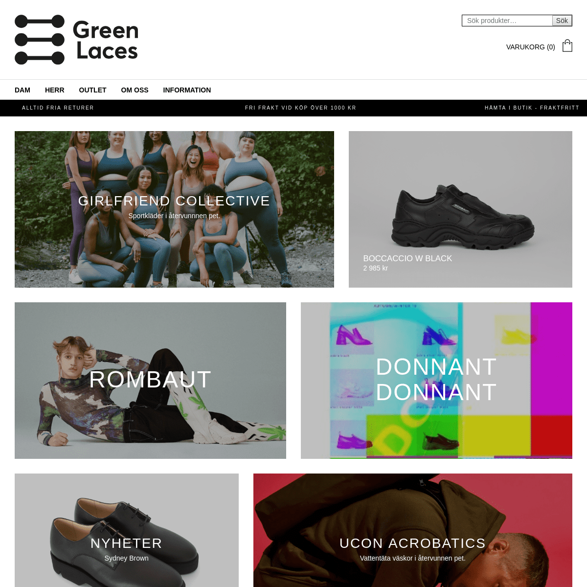 Ekologiska och veganska skor och accessoarer | Green Laces