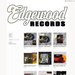 A complete backup of edgewoodrecords.storenvy.com