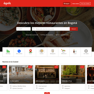 Restaurantes en Bogotá : Degusta Colombia [Sitio Oficial]