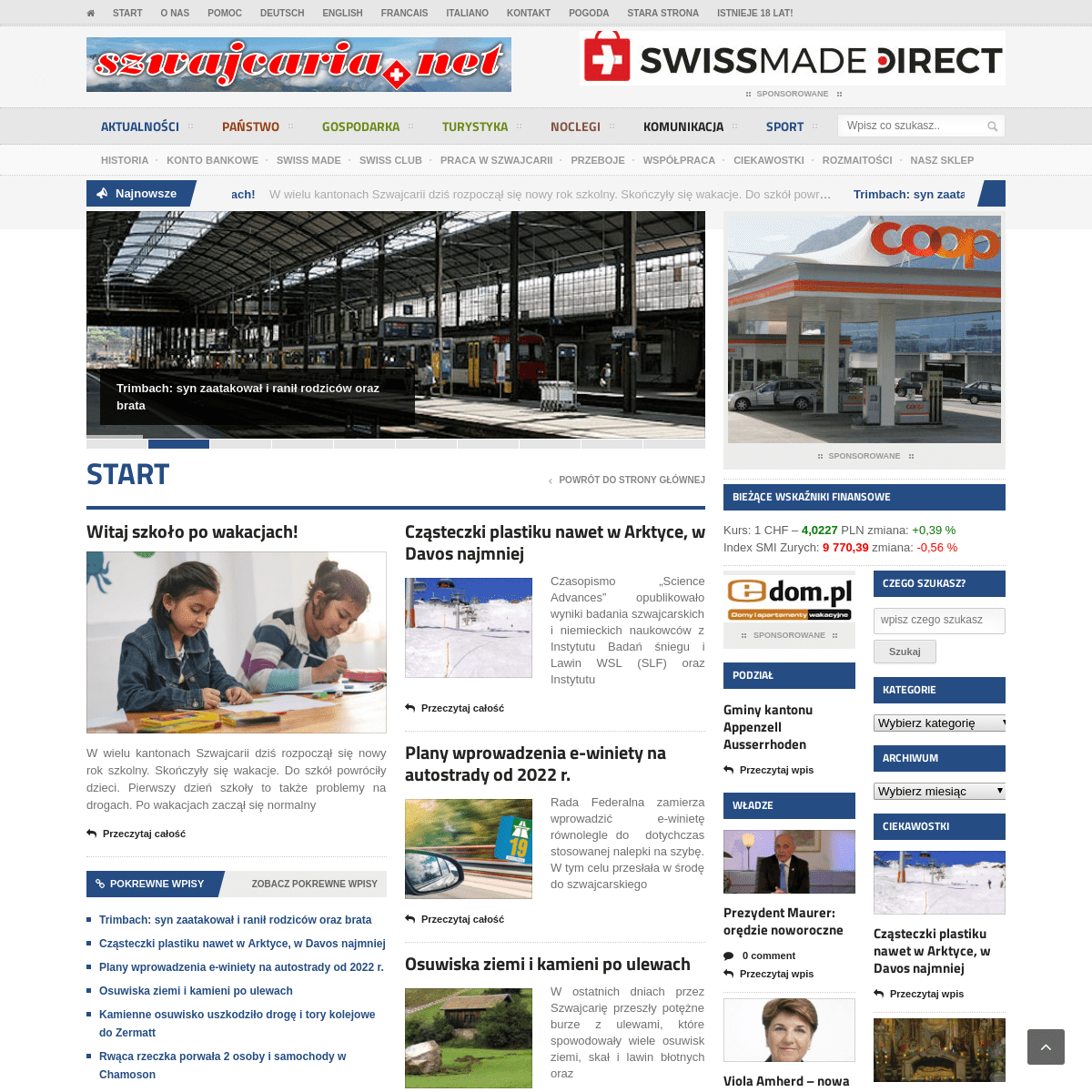 Pierwszy Portal o Szwajcarii po polsku – (wszystko co powinniscie wiedziec o Szwajcarii)