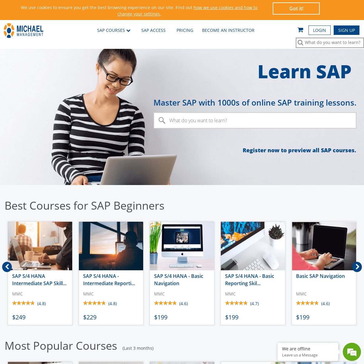 SAP training and SAP courses by Michael Management