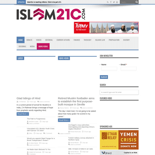 Islam21c - Articulating Islam in the 21st Century