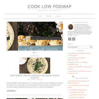Cook Low FODMAP – Simple delicious low FODMAP recipes