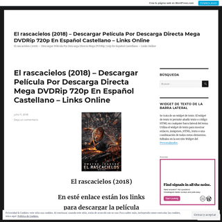 El rascacielos (2018) – Descargar Película Por Descarga Directa Mega DVDRip 720p En Español Castellano – Links Online – El rasca