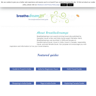 A complete backup of breathedreamgo.com