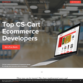 Custom Ecommerce Development & CS-Cart Shopping Cart Integration â€“ Simtech Development