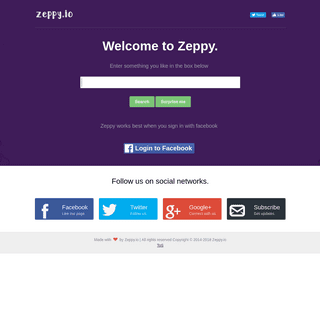 Zeppy - Finding the next amazing thing!