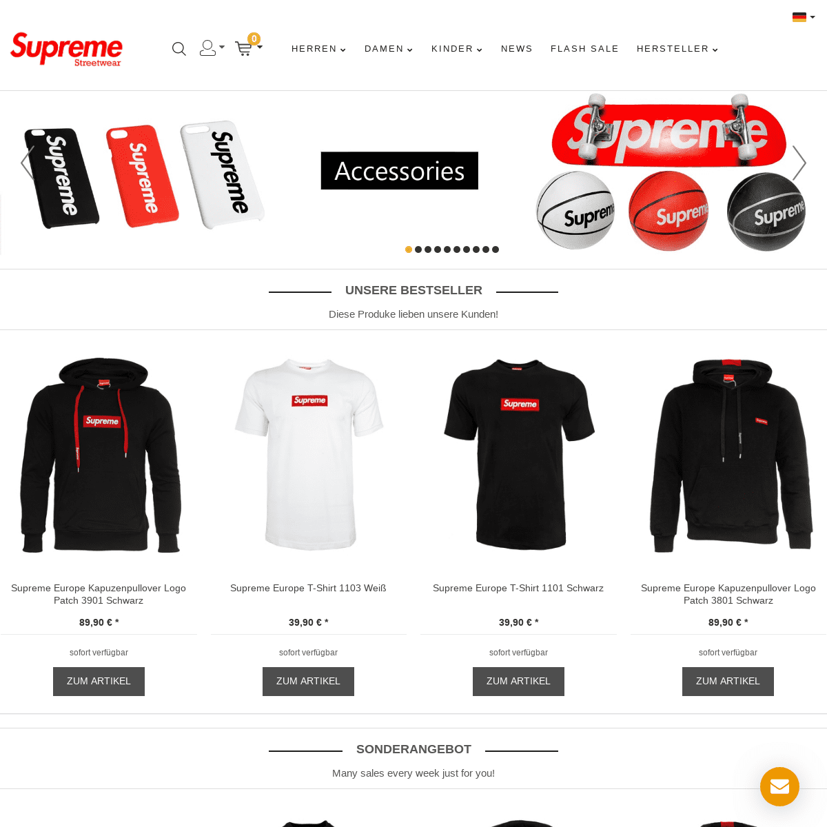 A complete backup of supreme-streetwear.com