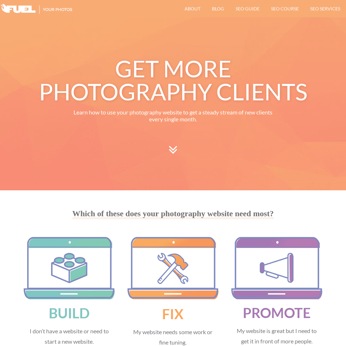 Fuel Your Photos | Get More Photography Clients