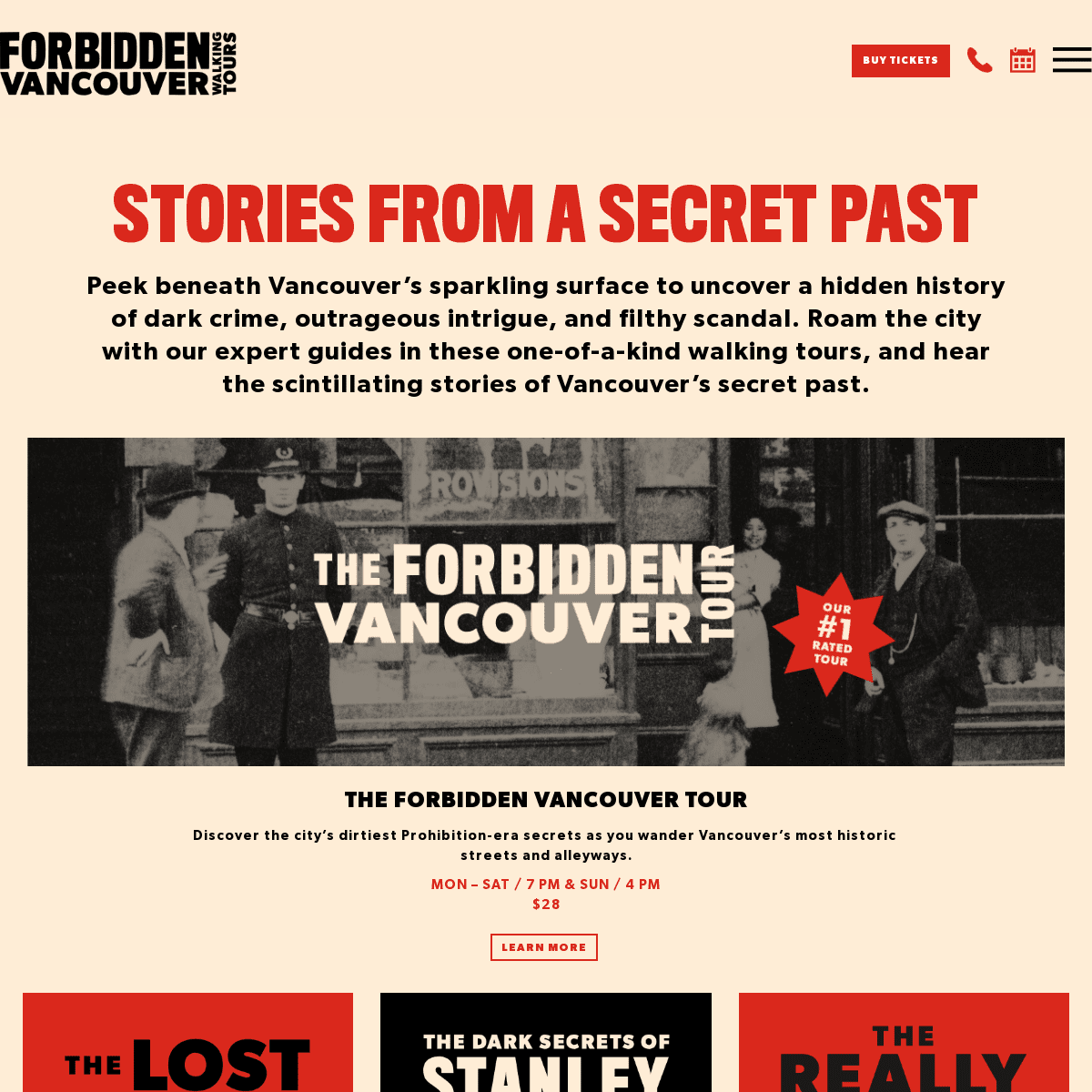   Forbidden Vancouver Walking Tours | Stories from a Secret Past