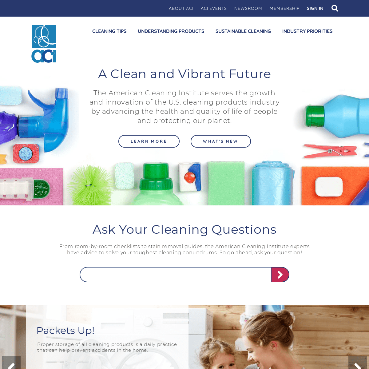Home Page|The American Cleaning Institute (ACI)