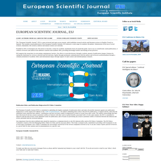 European Scientific Journal, ESJ