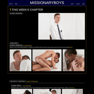 Missionary Boys- Gay Missionaries Become Men - MissionaryBoys.com