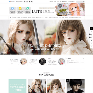 Welcome to LUTS - Ball Jointed Dolls Company