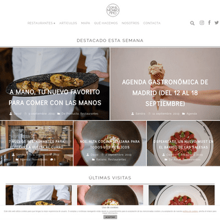 Blog gastronomía y restaurantes Madrid | Con El Morro Fino