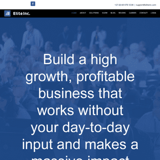 Elite Inc. - We help entrepreneurs succeed in a digital world