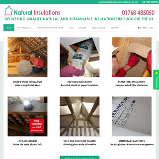 Natural Insulation, Eco Friendly, Breathable & Recycled Insulation