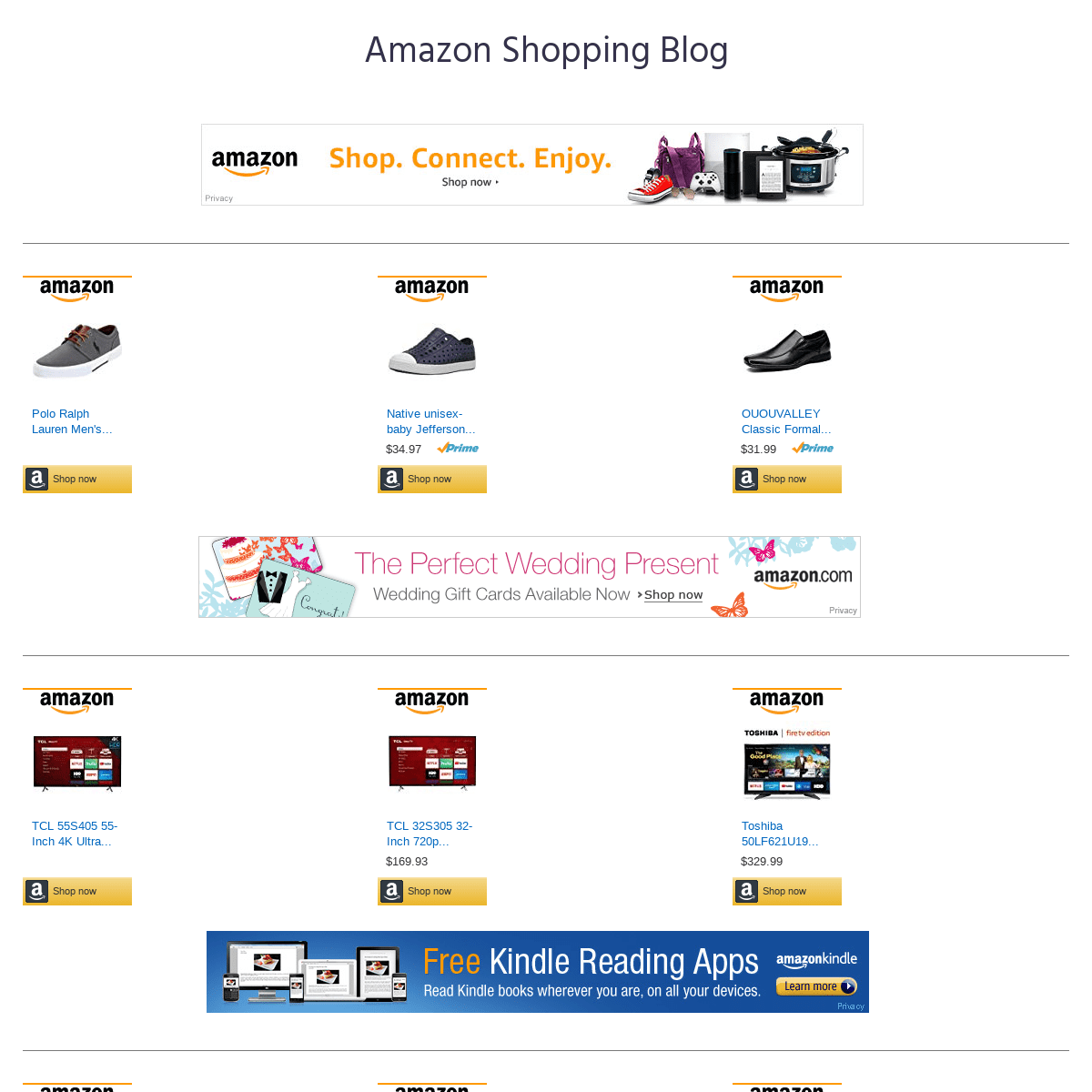 Amazon Shopping Blog - Monstroid