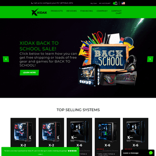 Xidax - Gaming Computers & Custom PCs