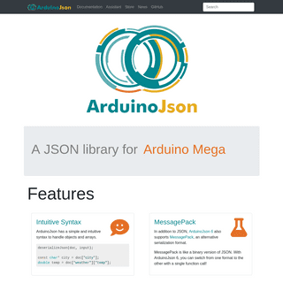 A complete backup of arduinojson.org