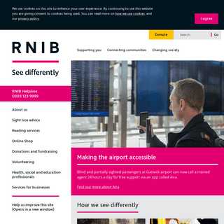 RNIB - See differently -
