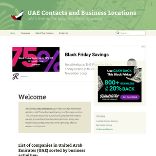 A complete backup of uaecontact.com