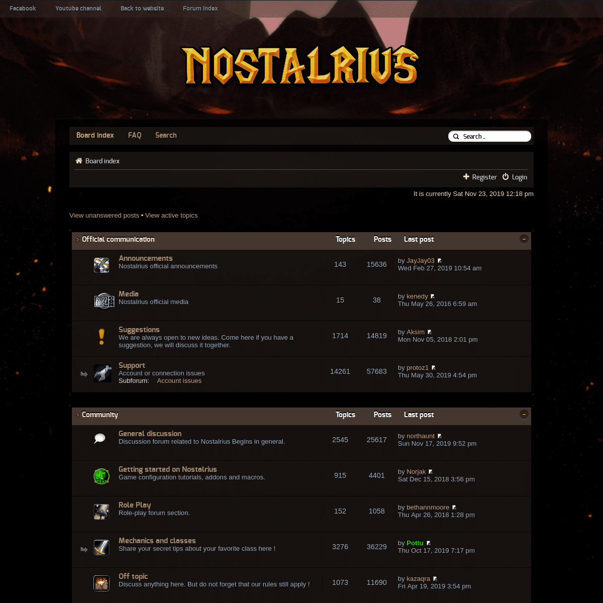 A complete backup of nostalrius.org