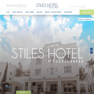 Boutique South Beach Hotel in the Art Deco District | The Stiles Hotel