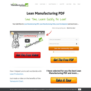Lean Manufacturing PDF start