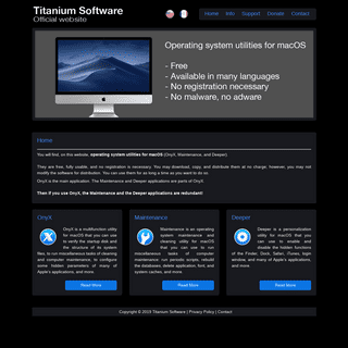 Titanium Software | Operating system utilities for Mac - Home