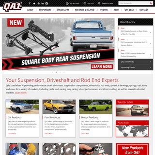 QA1 High Performance Shocks, Suspension, Driveshafts & Rod Ends