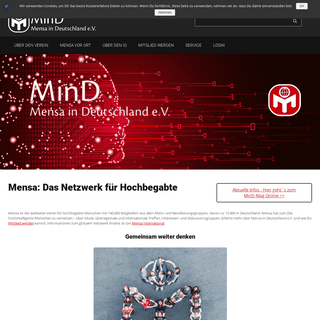 Startseite | Mensa in Deutschland e.V.