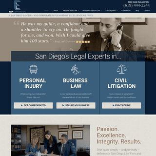 San Diego Law Offices of Steven A. Elia | Personal Injury Law Firm